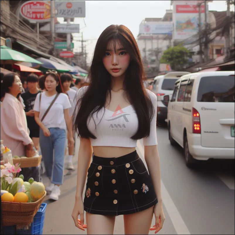 태국 카오산로드 기념촬영