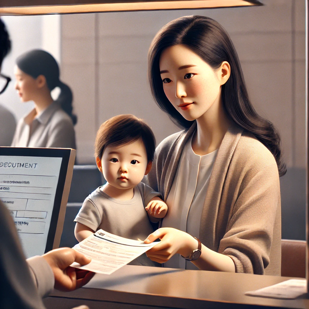 온라인 신청 방법과 관련 이미지