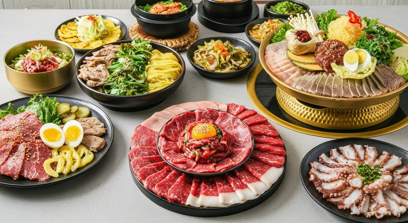 서울로인 서울숲점: 분위기와 서비스까지 갖춘 **프리미엄 한우 코스