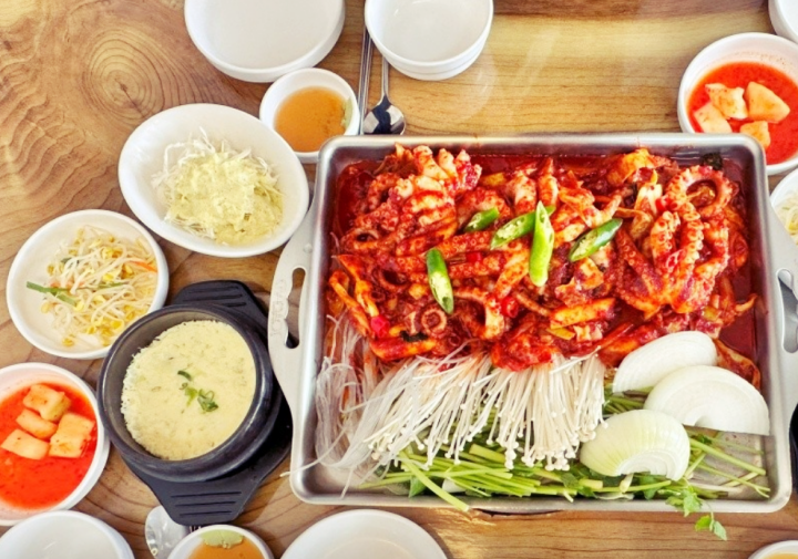 두물머리-김명자낙지마당 양수리점-낙지철판볶음