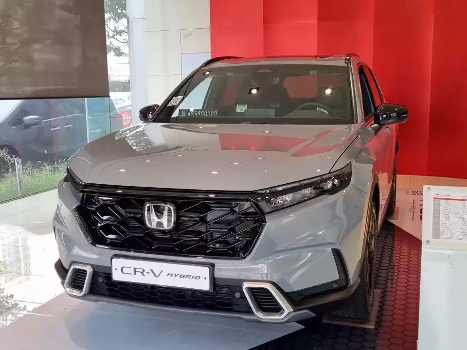 혼다 CR-V 하이브리드 전시차입니다.