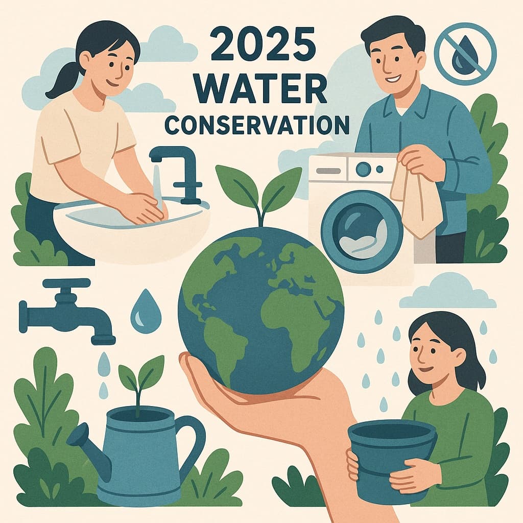 💧🌍 2025년 물 절약 실천: 우리 일상 속 작은 변화들로 지구를 살리다 💙🚿