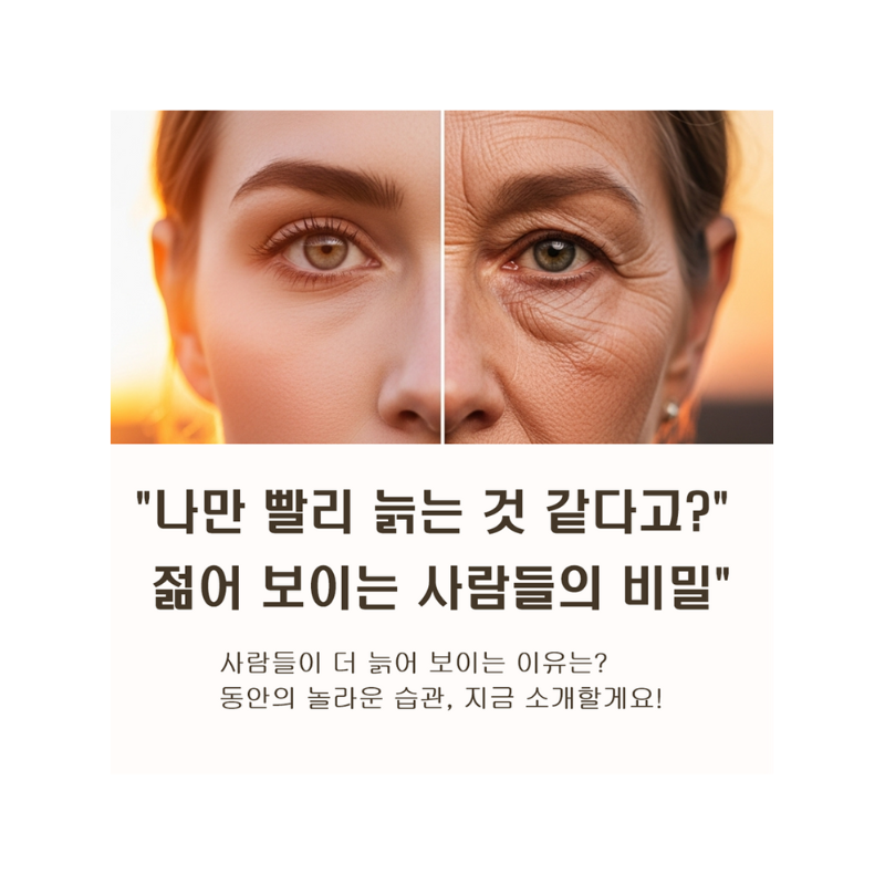 과학이 밝힌 동안의 비밀: 왜 어떤 사람은 나이보다 젊어 보일까?
