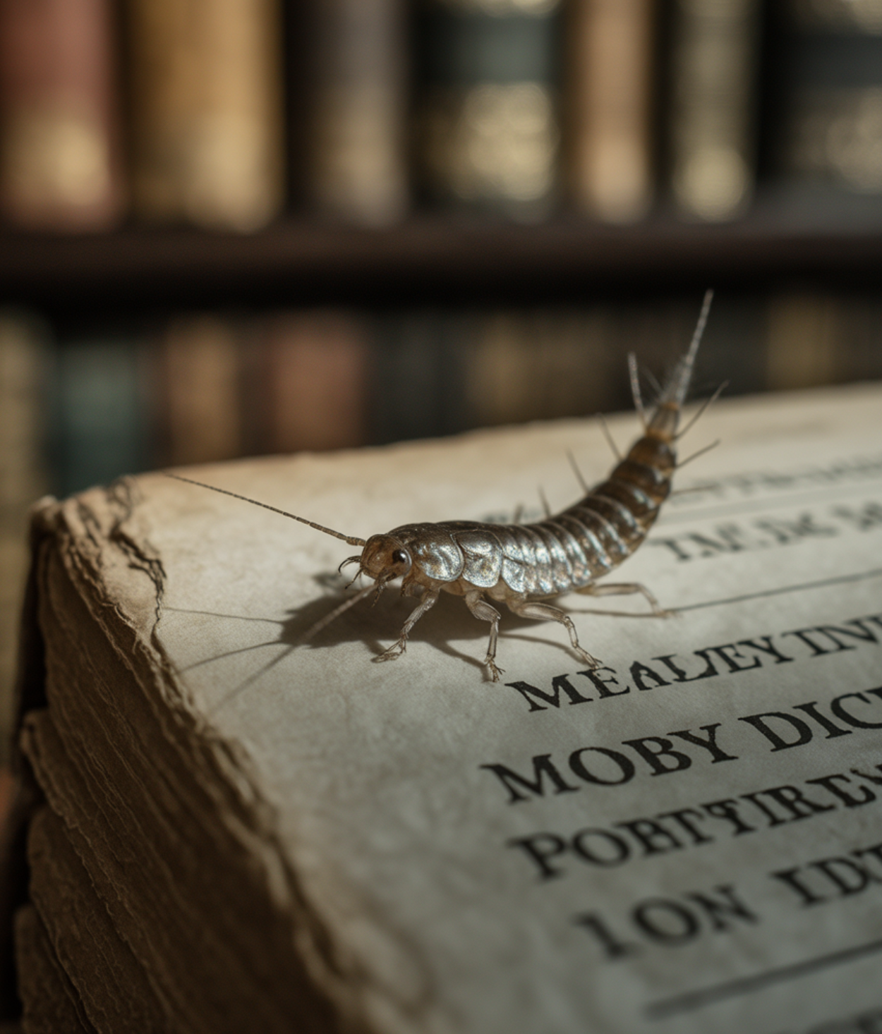 이 벌레의 진짜 정체는? (책벌레)