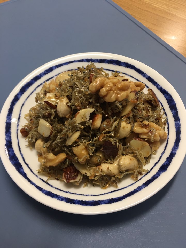 견과류 멸치볶음만들기