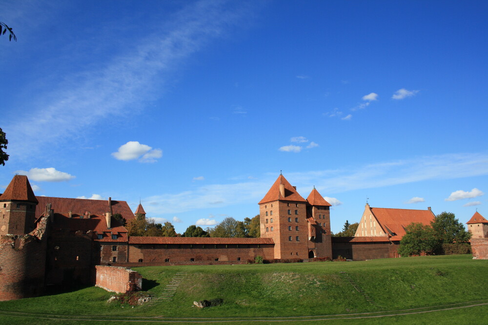 폴란드 유네스코 세계문화유산 튜튼기사단 말보르크성 고딕양식 고딕성채
