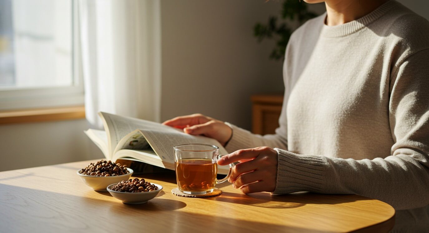 눈에 좋은 결명자차