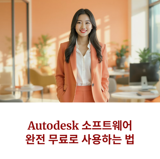 Autodesk 제품 무료 다운로드 및 설치 방법