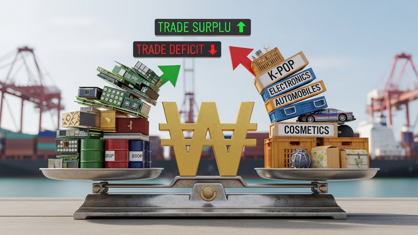 수출입 흐름이 환율에 주는 영향