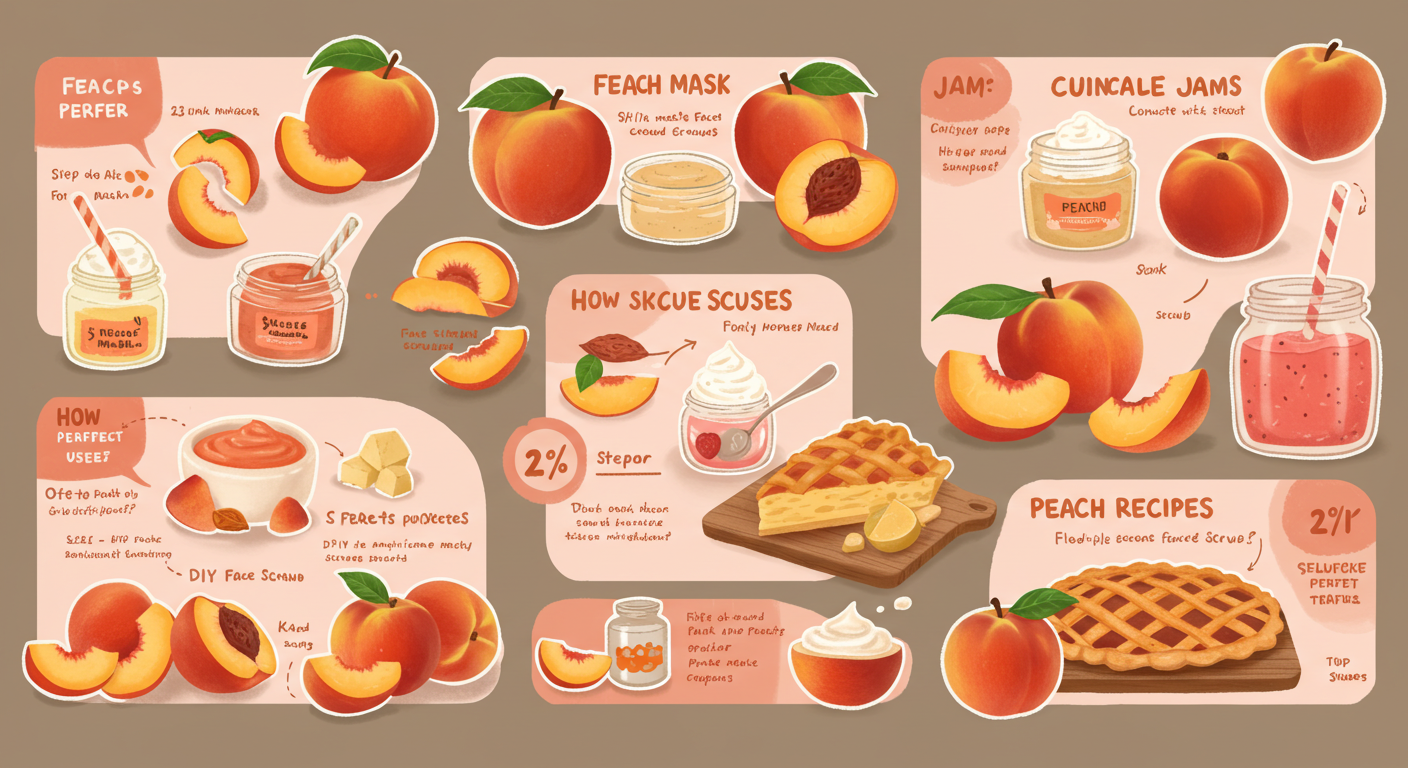 복숭아에 담긴 영양 성분, 알고 먹으면 더 건강해집니다