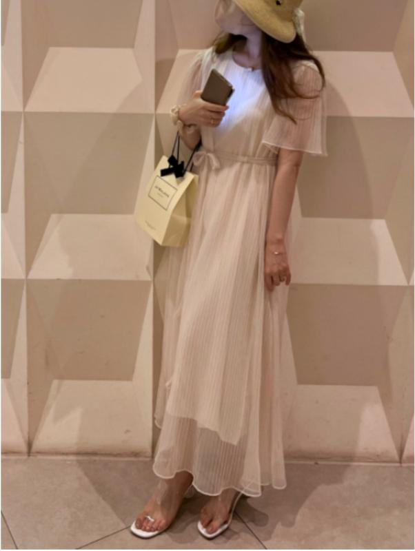 예뻐너 여성 원피스 봄 여름 휴양지 바캉스 해외여행 하객룩 레이스 쉬폰 하객