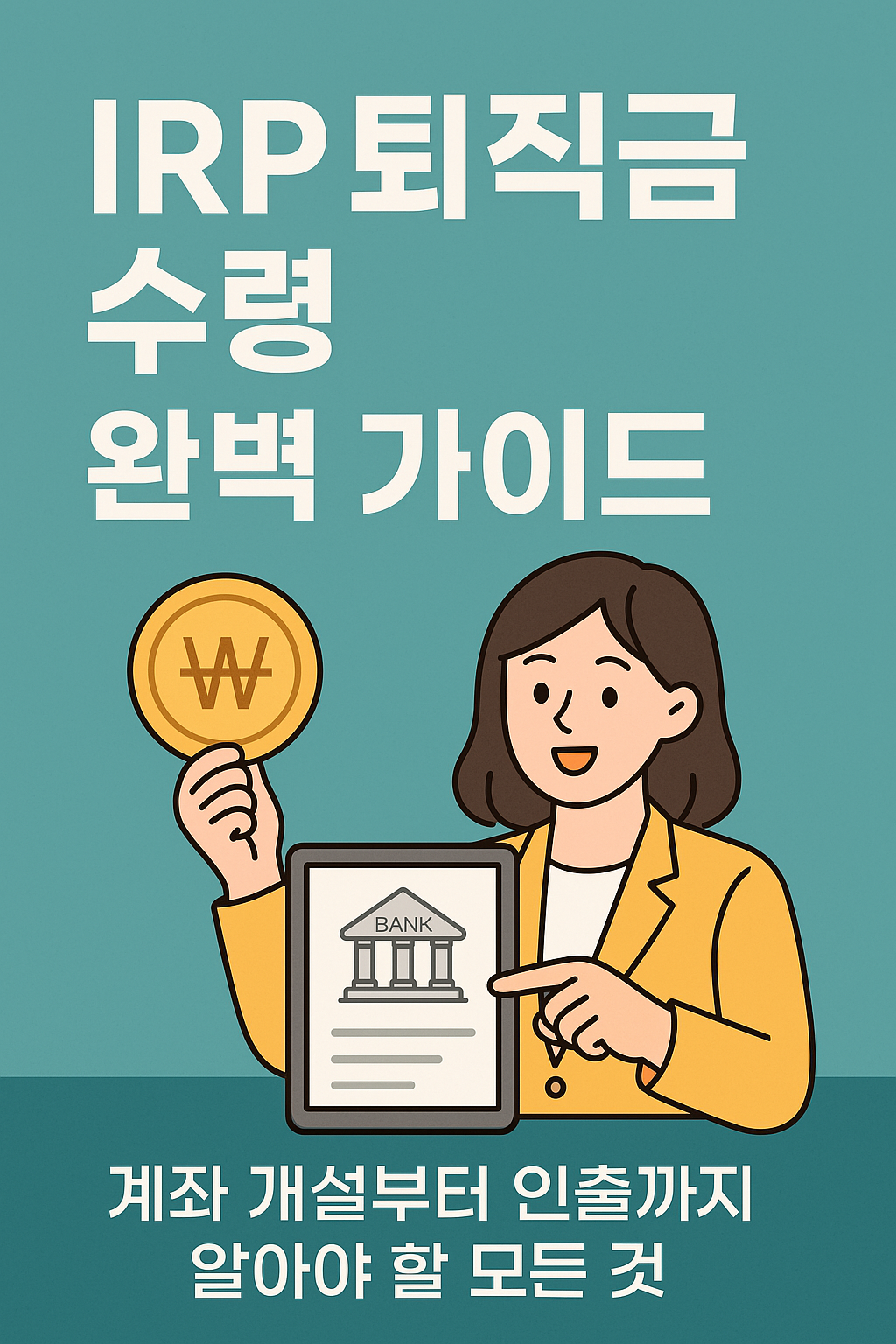 IRP 퇴직금 수령 완벽 가이드: 계좌 개설부터 인출까지 알아야 할 모든 것