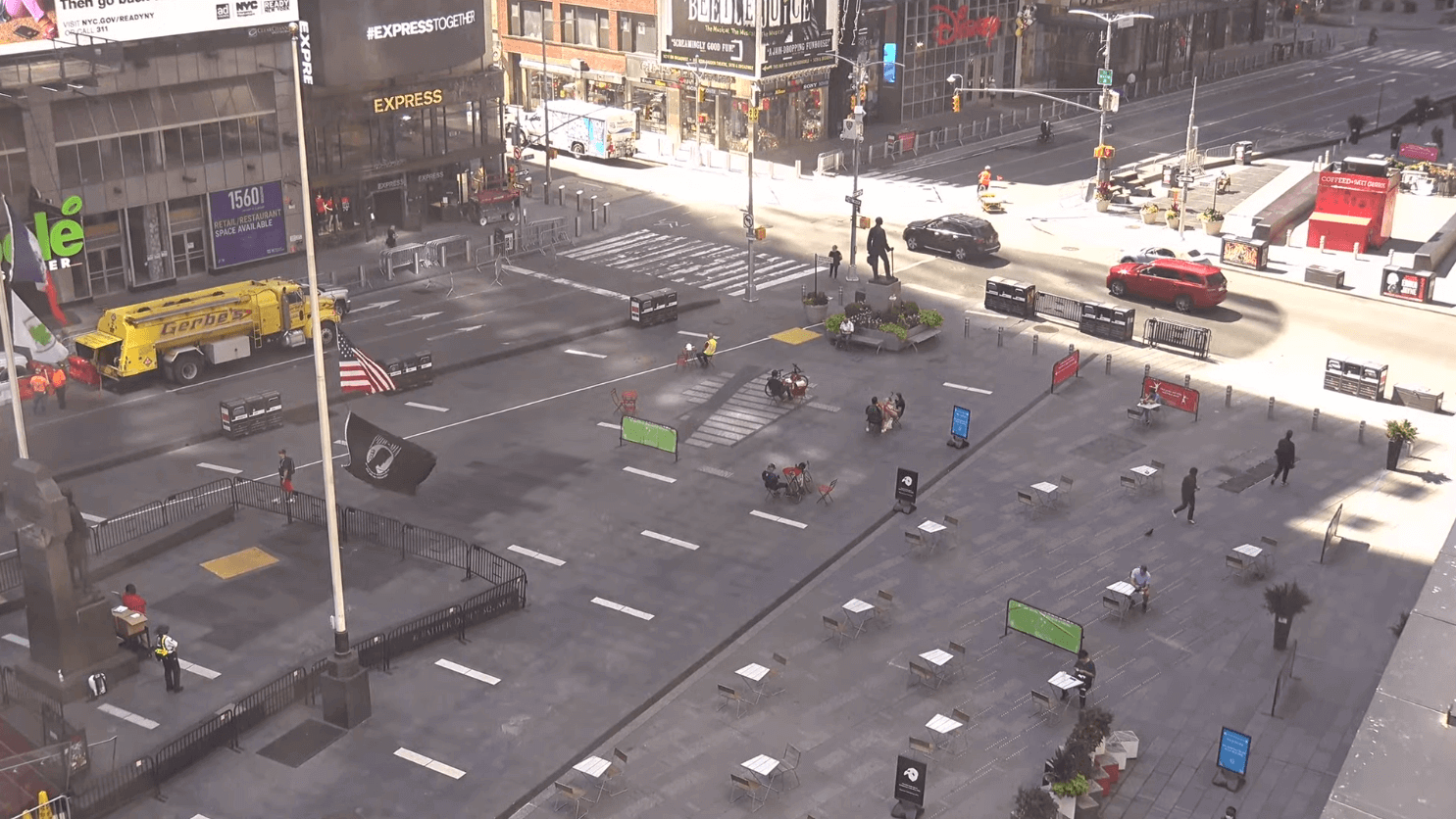 어스캠의 타임스퀘어 실시간 사진