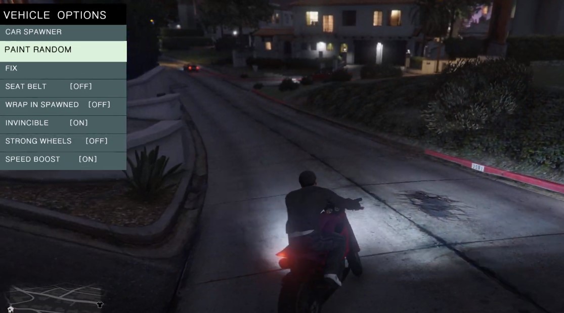 네이티브 트레이너 자동차 설정