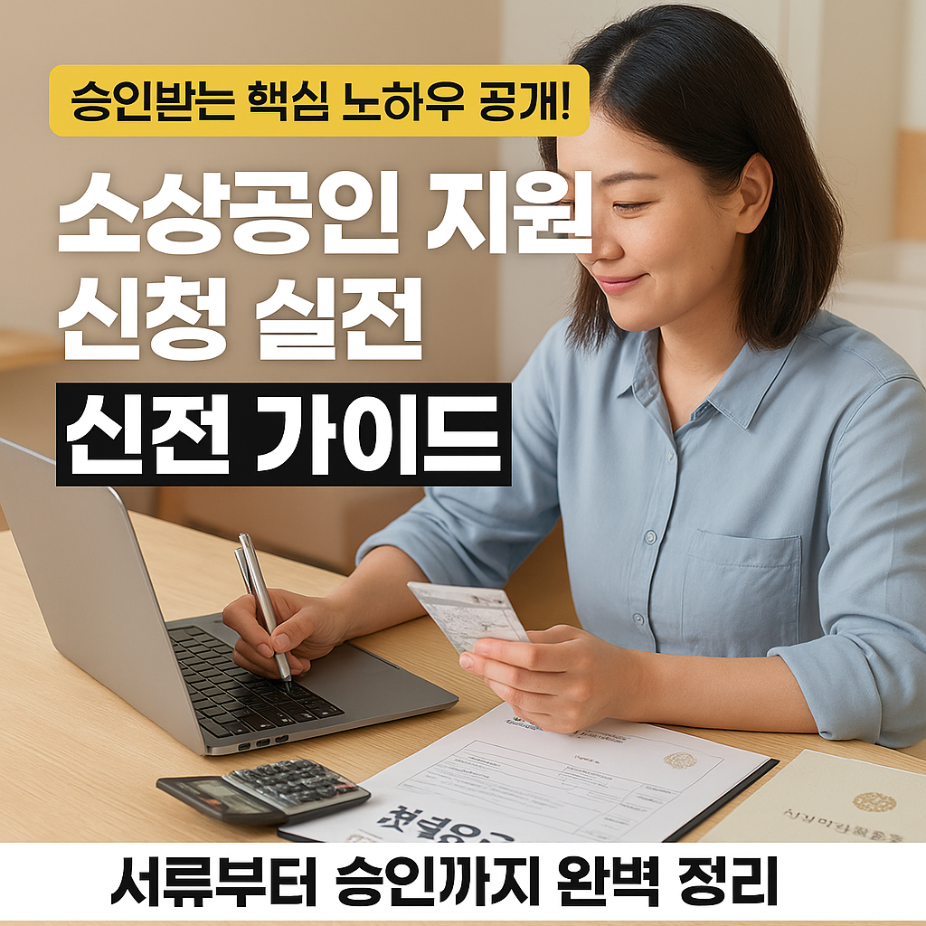소상공인 지원금 신청방법 완벽정리