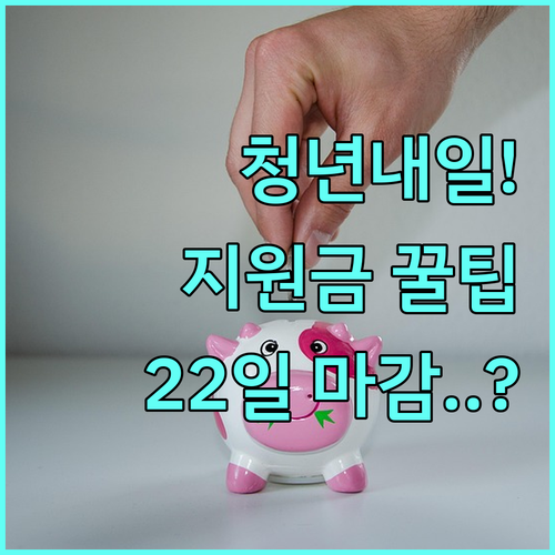 청년내일저축계좌 지원금 매칭 조건과 ..