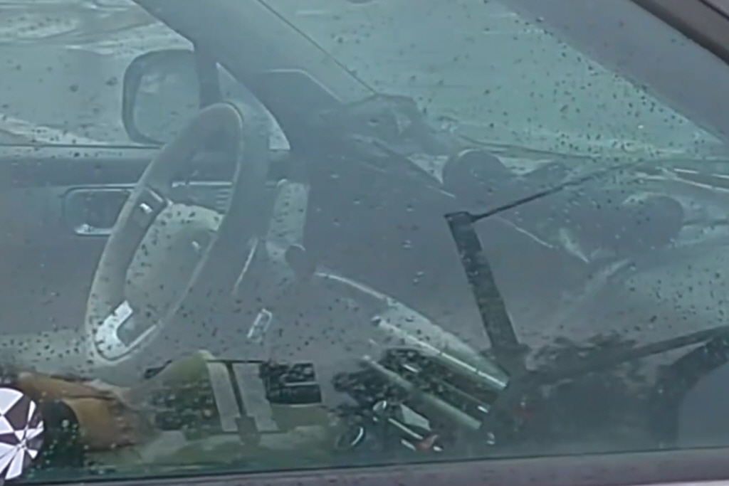 현대차 싼타페 풀체인지 포착