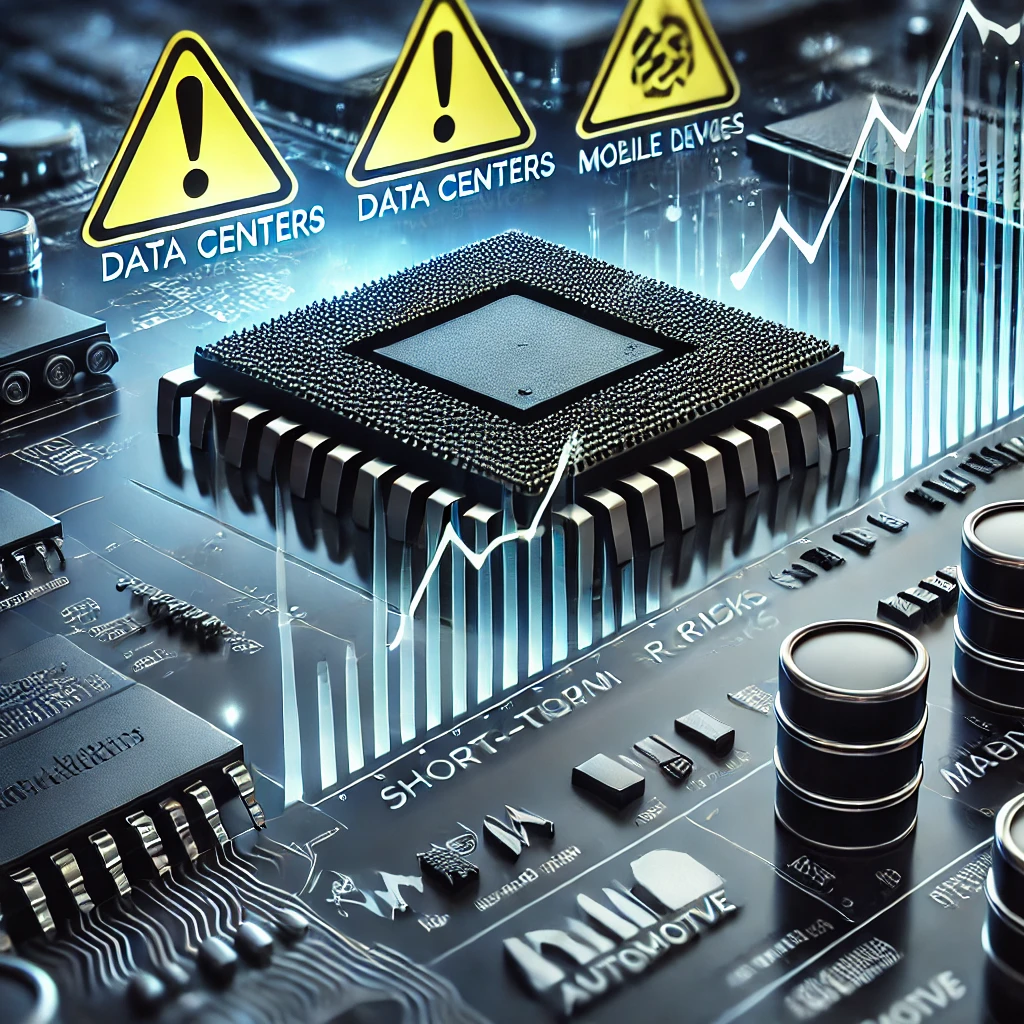 마이크론 테크놀로지 주식의 단기적 리스크 이미지