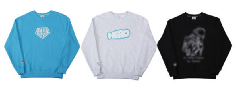 임영웅 공식팬클럽 영웅시대 티셔츠 3가지 색상