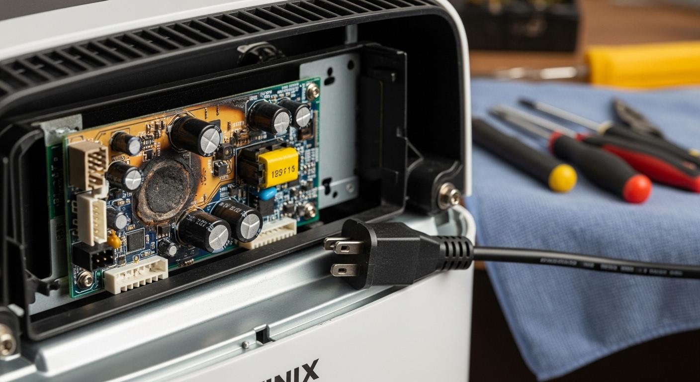 위닉스 제습기 전원 고장 수리비