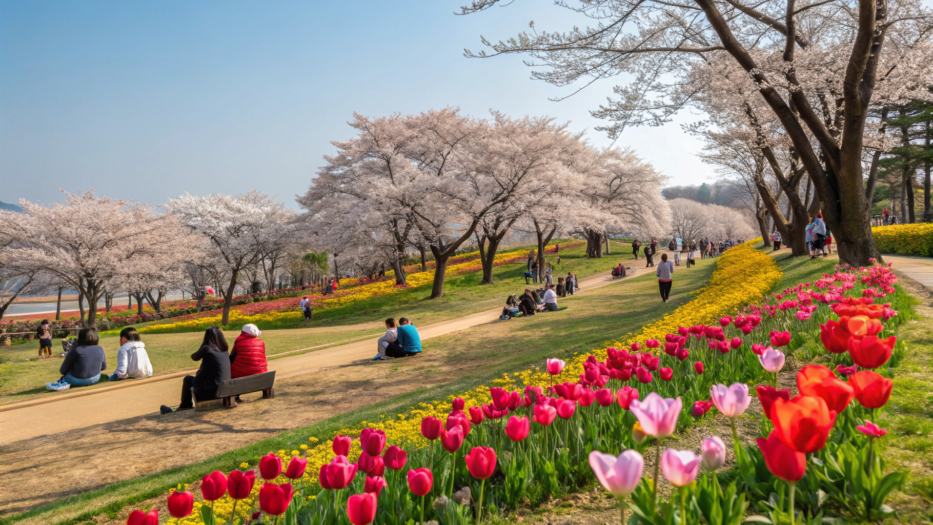 벚꽃 경기 남부 vs 북부 차이점