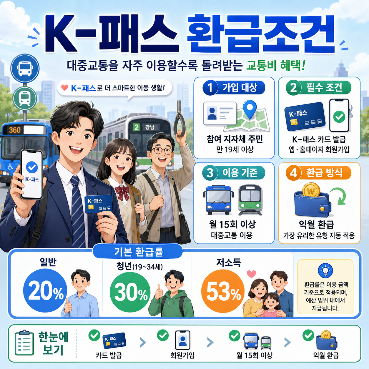 K패스 환급조건