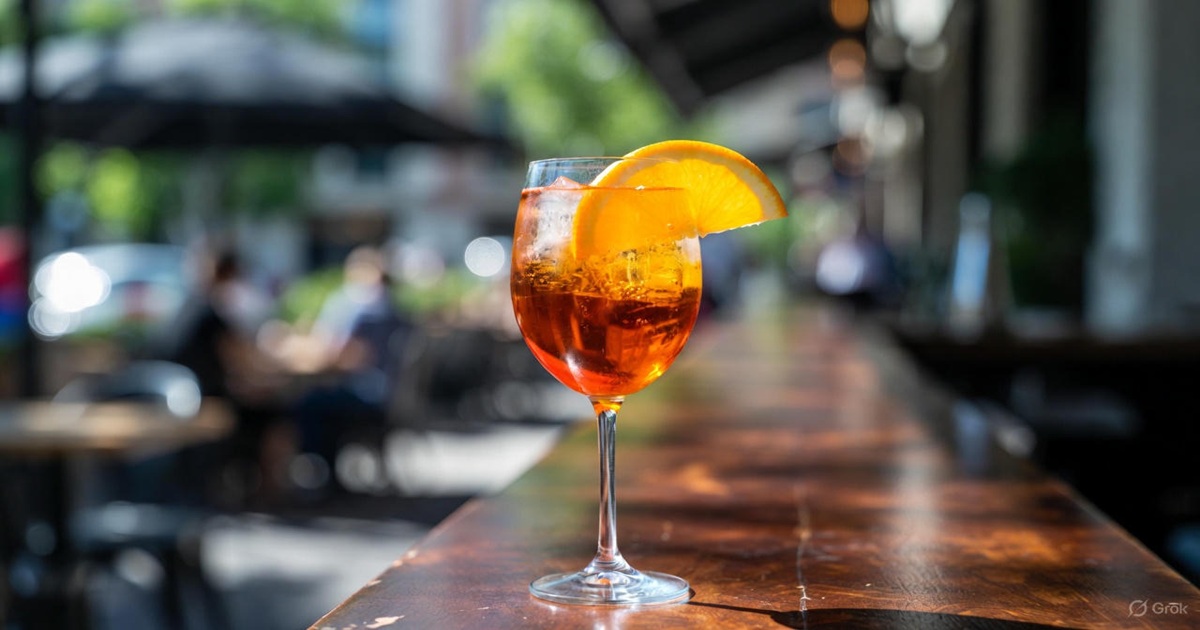 아페롤 스프리츠 황금 레시피 & 유래 및 완벽한 안주 추천