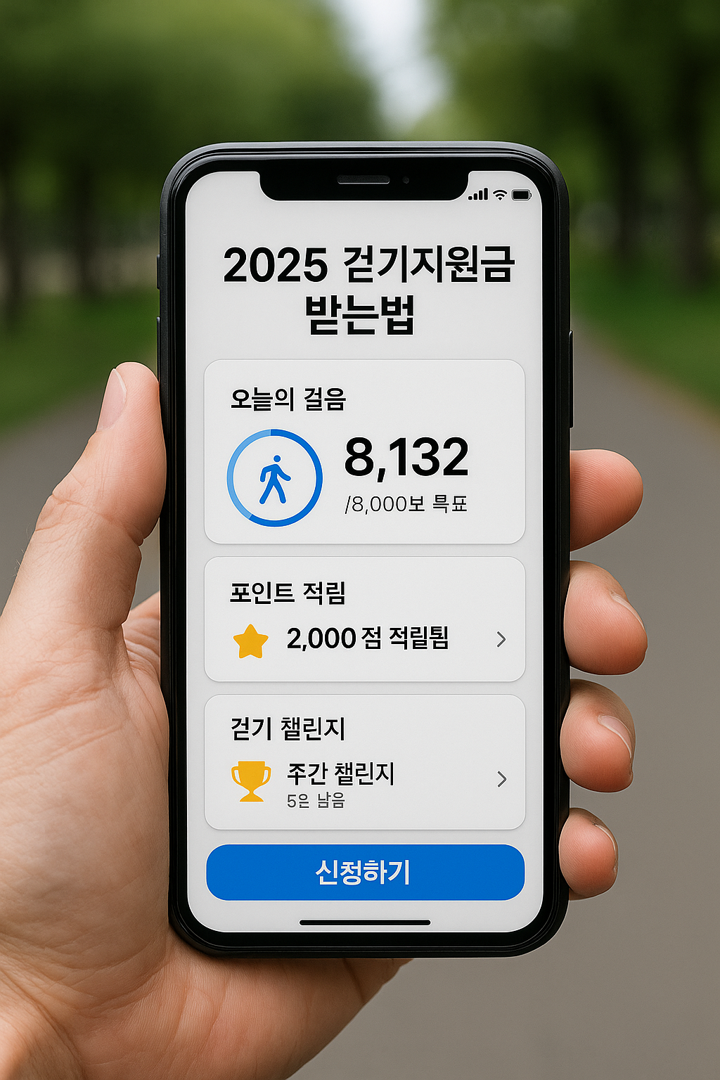 2025 걷기 지원금 받는 법 : 실전 가이드, 챌린지와 현금화까지 한꺼번에 정리