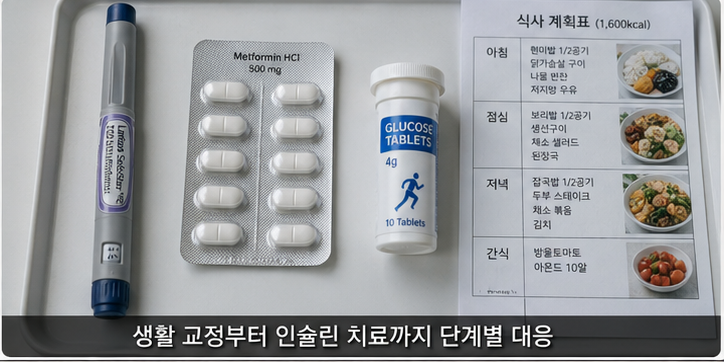 치료 방법 비교 및 해석