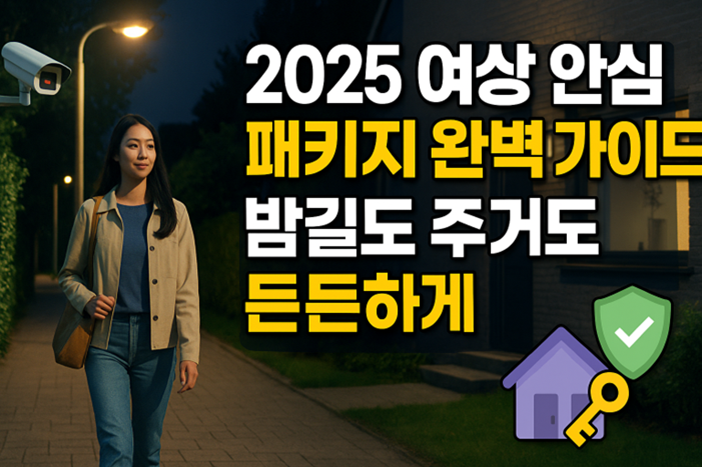 2025 여성 안심 패키지 완벽 가이드: 밤길도 주거도 든든하게! 관련1