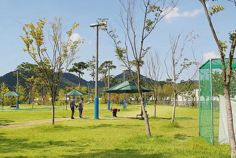 세종중앙공원 파크골프장. 세종특별자치시 중앙공원로 60 (세종중앙공원 내)