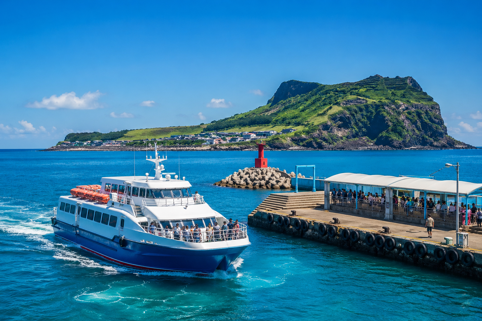 성산항 우도 배시간 총정리｜배편 예약방법&middot;시간표&middot;요금 완벽 가이드 (당일치기 필수정보) 관련 사진