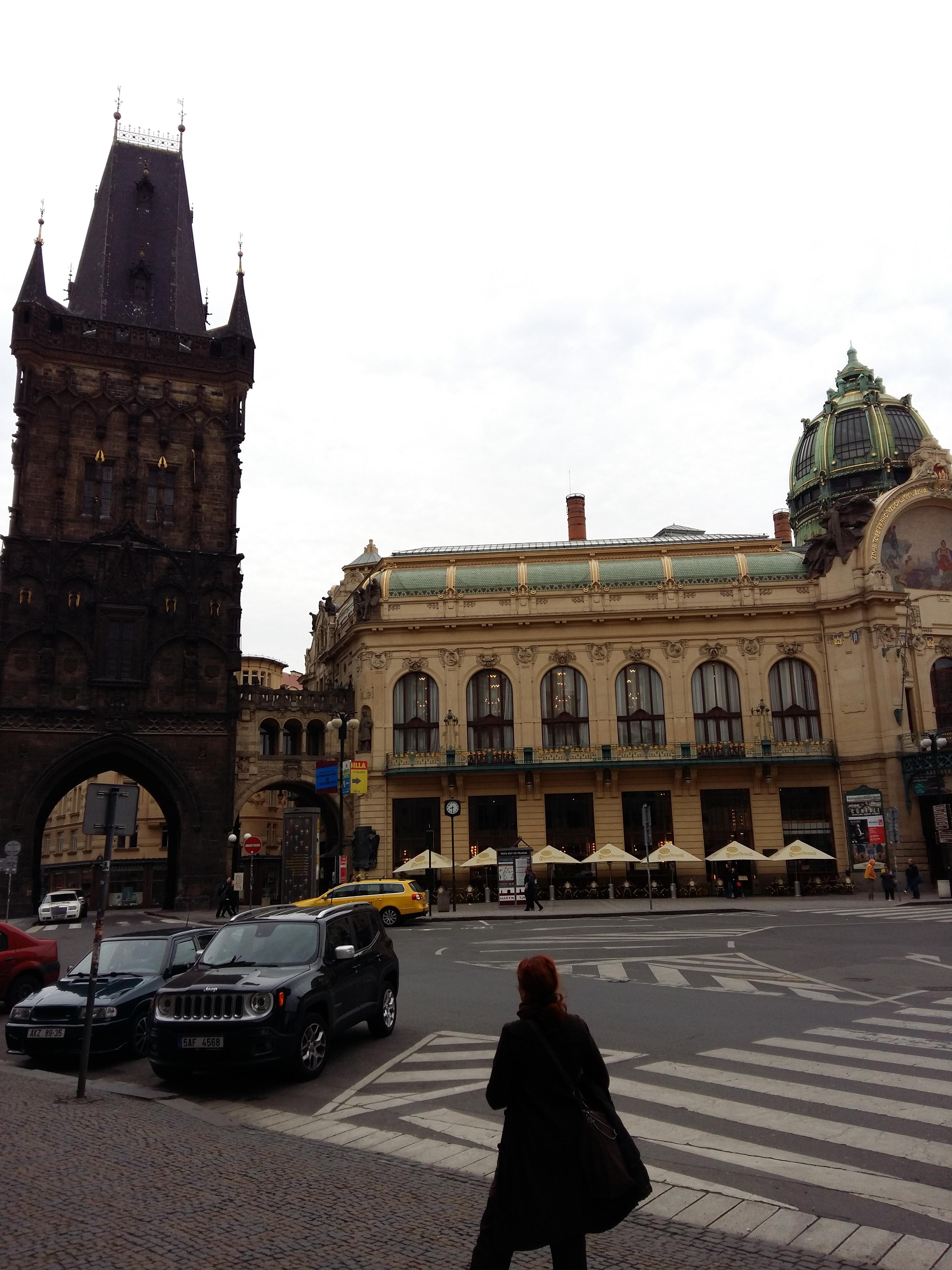 체코 프라하 구시가지 광장 가는길