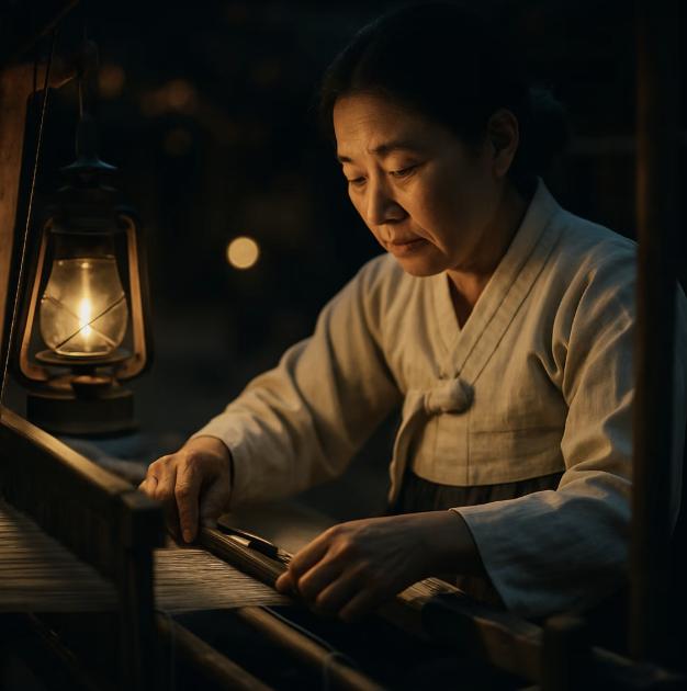 베 짜는 여인의 슬픈 전설