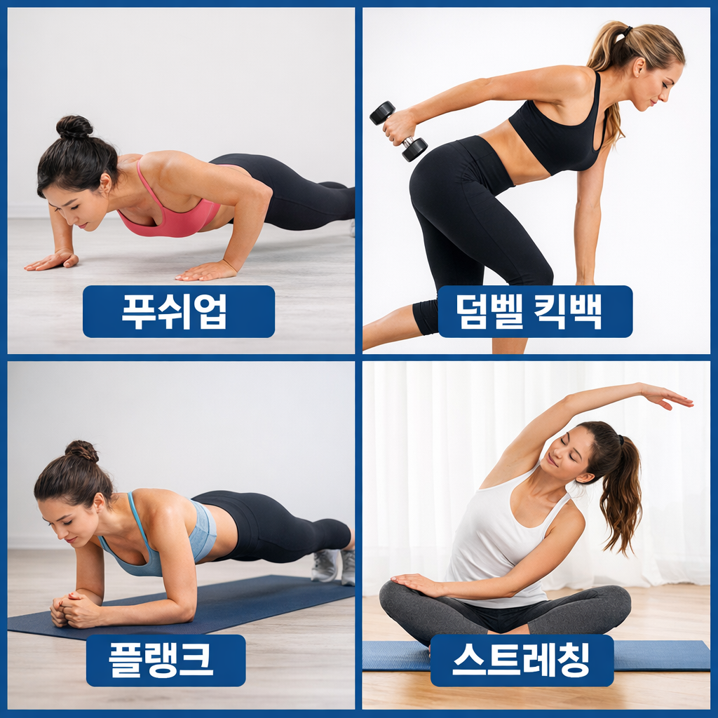 상체비만 집중 공략 ,팔뚝살 확실하게 빼는 법 (2026 최신 가이드)