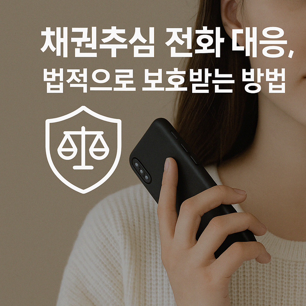 채권추심 전화 대응, 법적으로 보호받는 방법