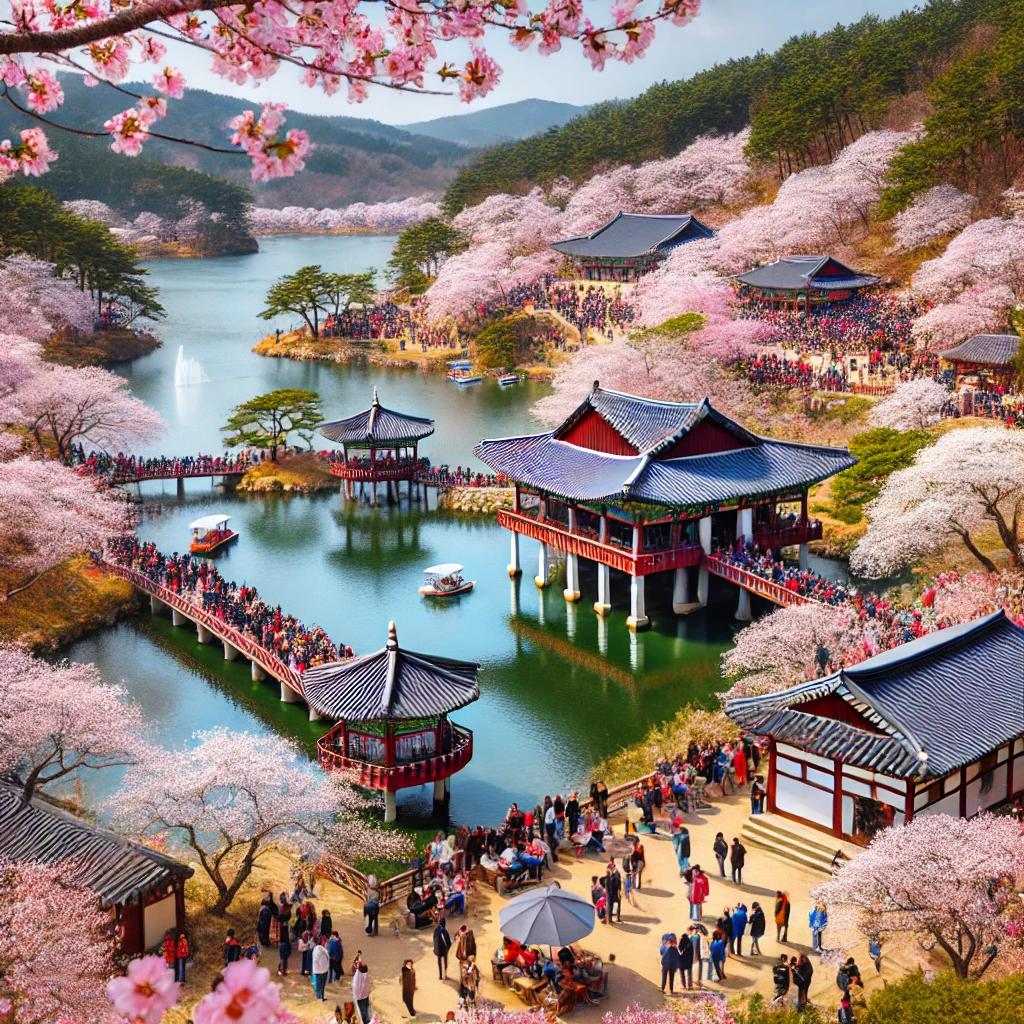 강릉 경포 벚꽃 축제