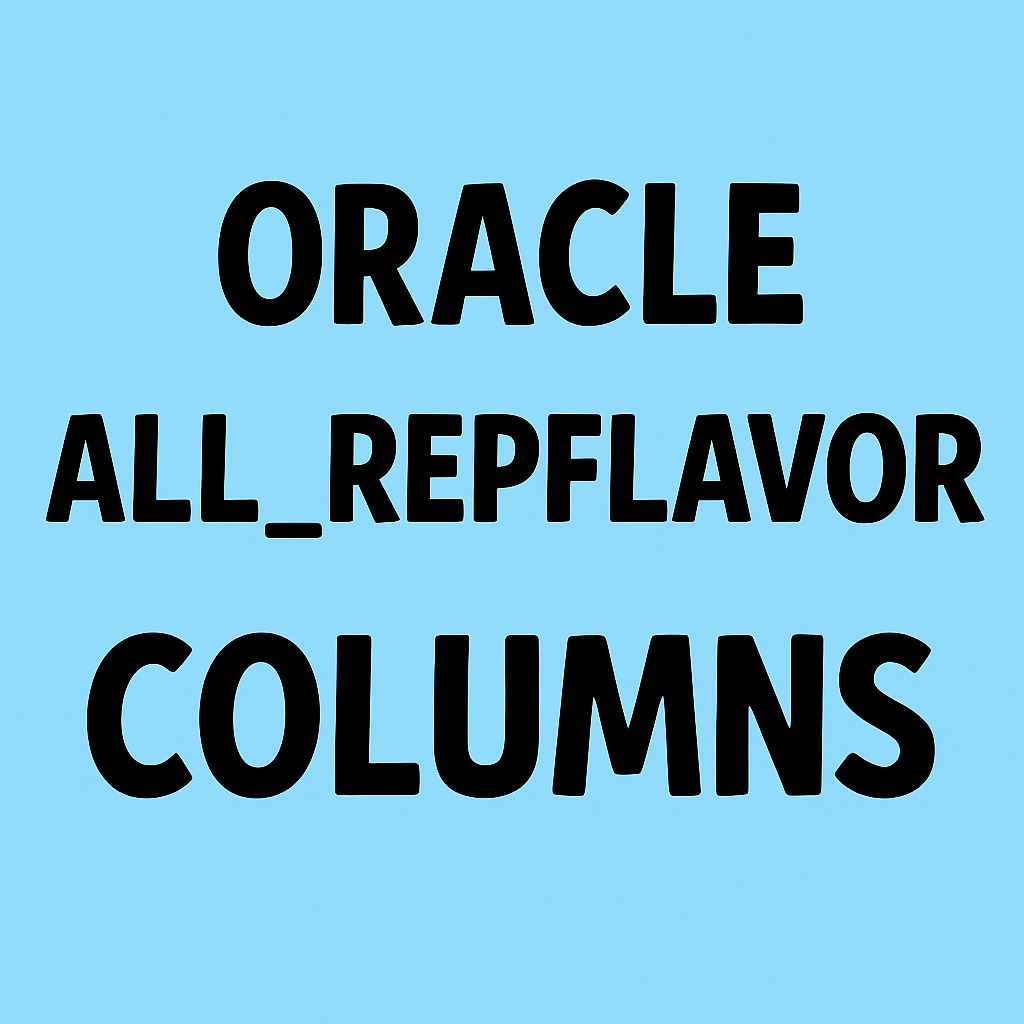 오라클 복제 환경에서의 실전 활용법