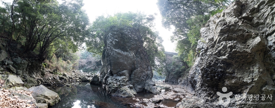 제주도의 신비한 계곡 - 안덕계곡 이미지