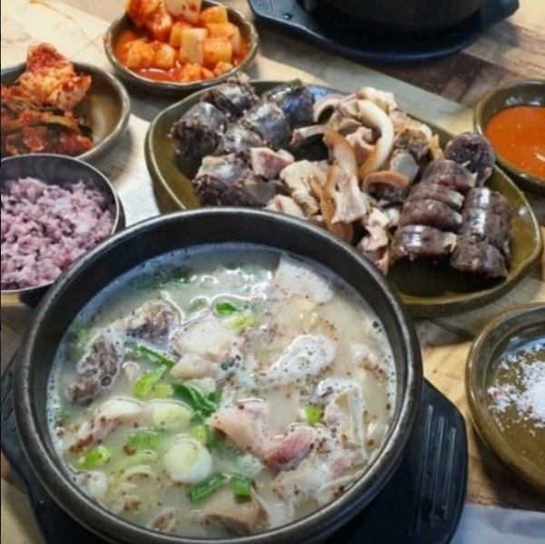 유성 천리집 메뉴 이미지