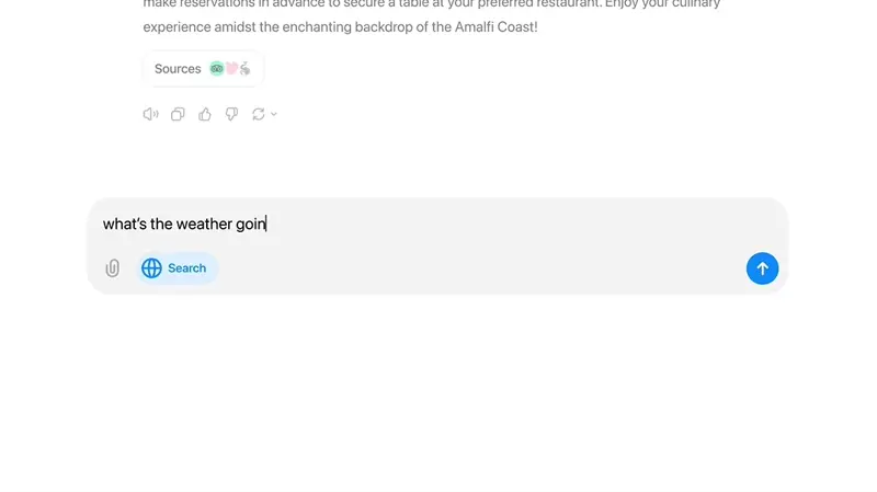 ChatGPT의 웹 검색