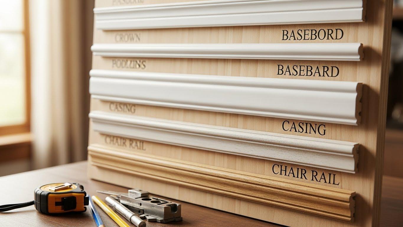 인테리어 몰딩 종류