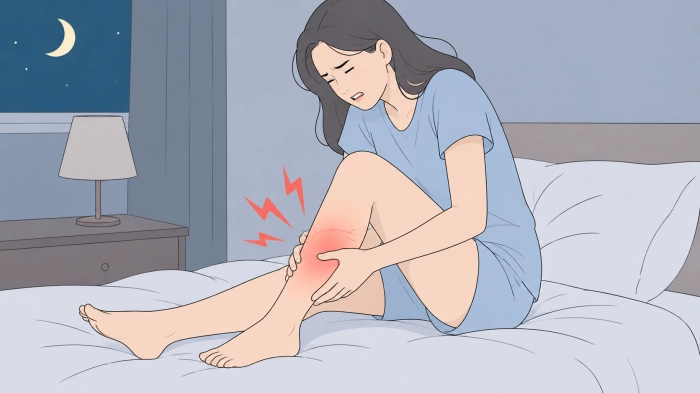 다리에 쥐가 날 때 응급 처치