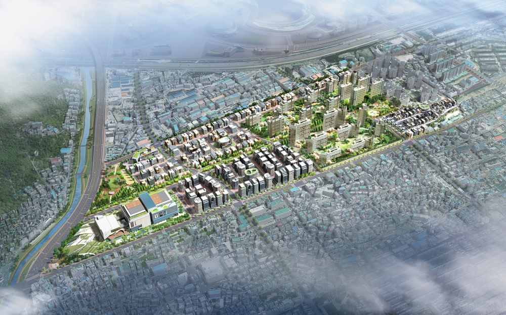 안심뉴타운 조감도