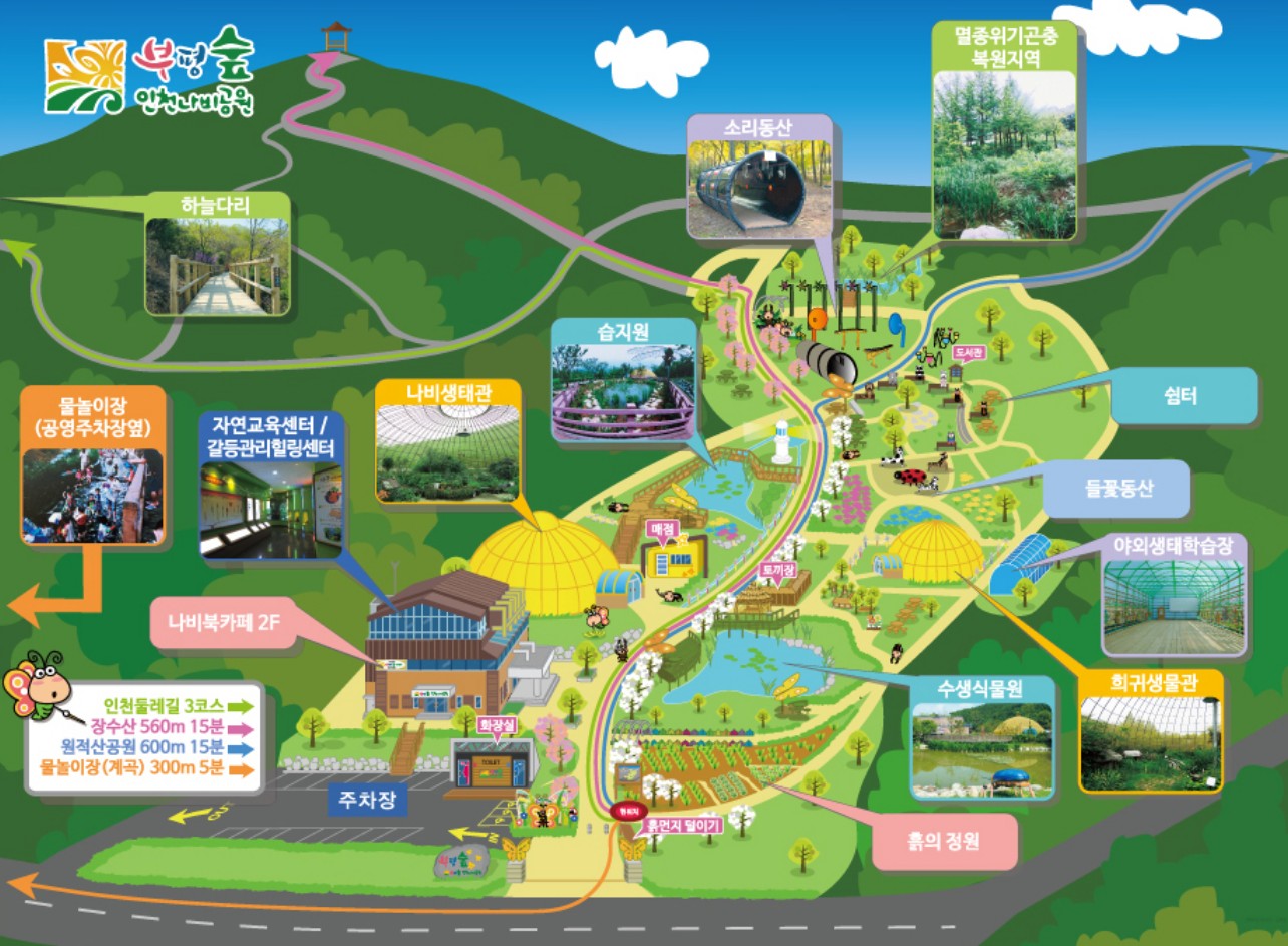 주말 아이랑 가기 좋은 곳 추천 - 인천나비공원