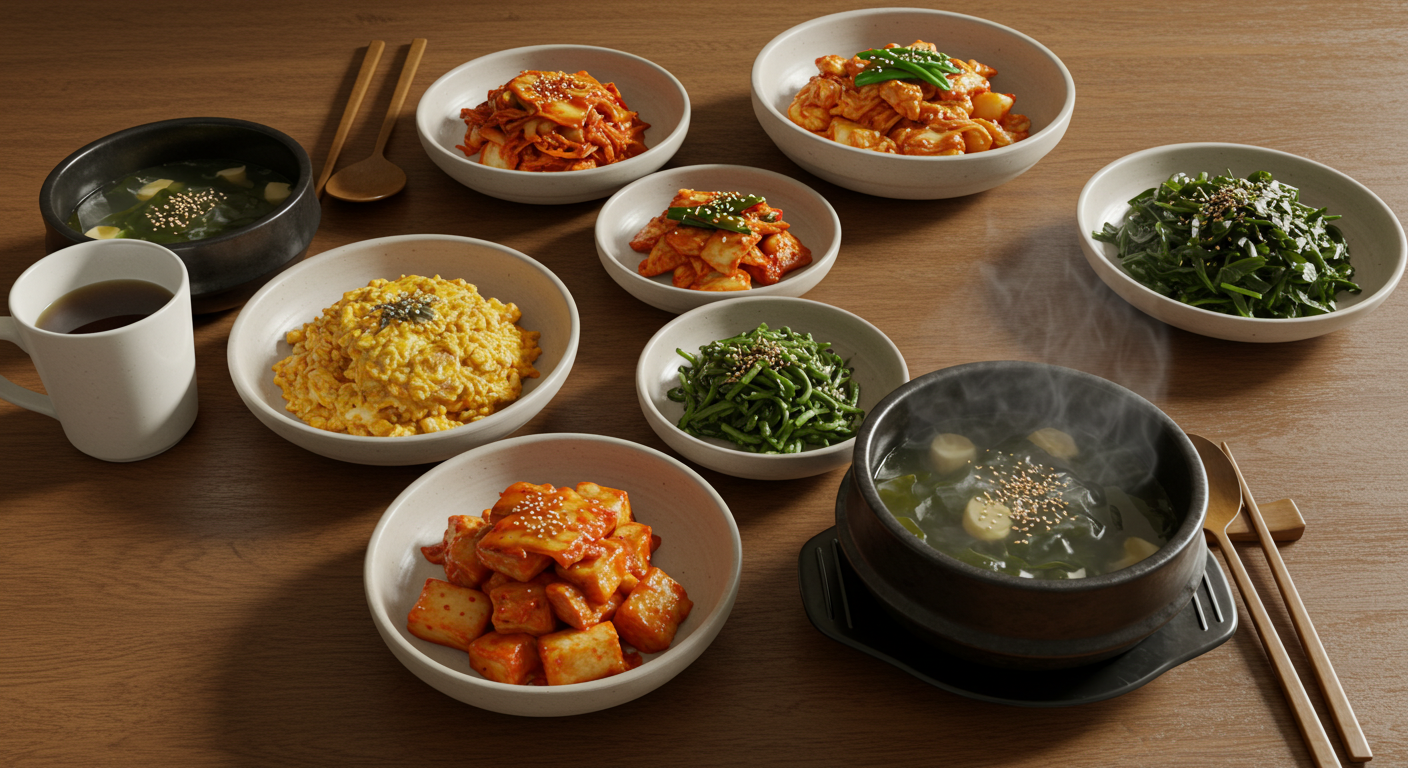건강식 밥상