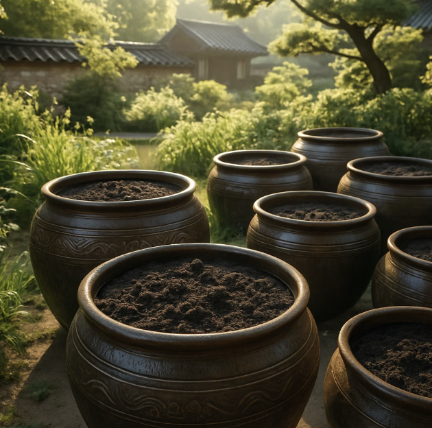 나만의 작은 연못, 항아리와 흙 준비하기