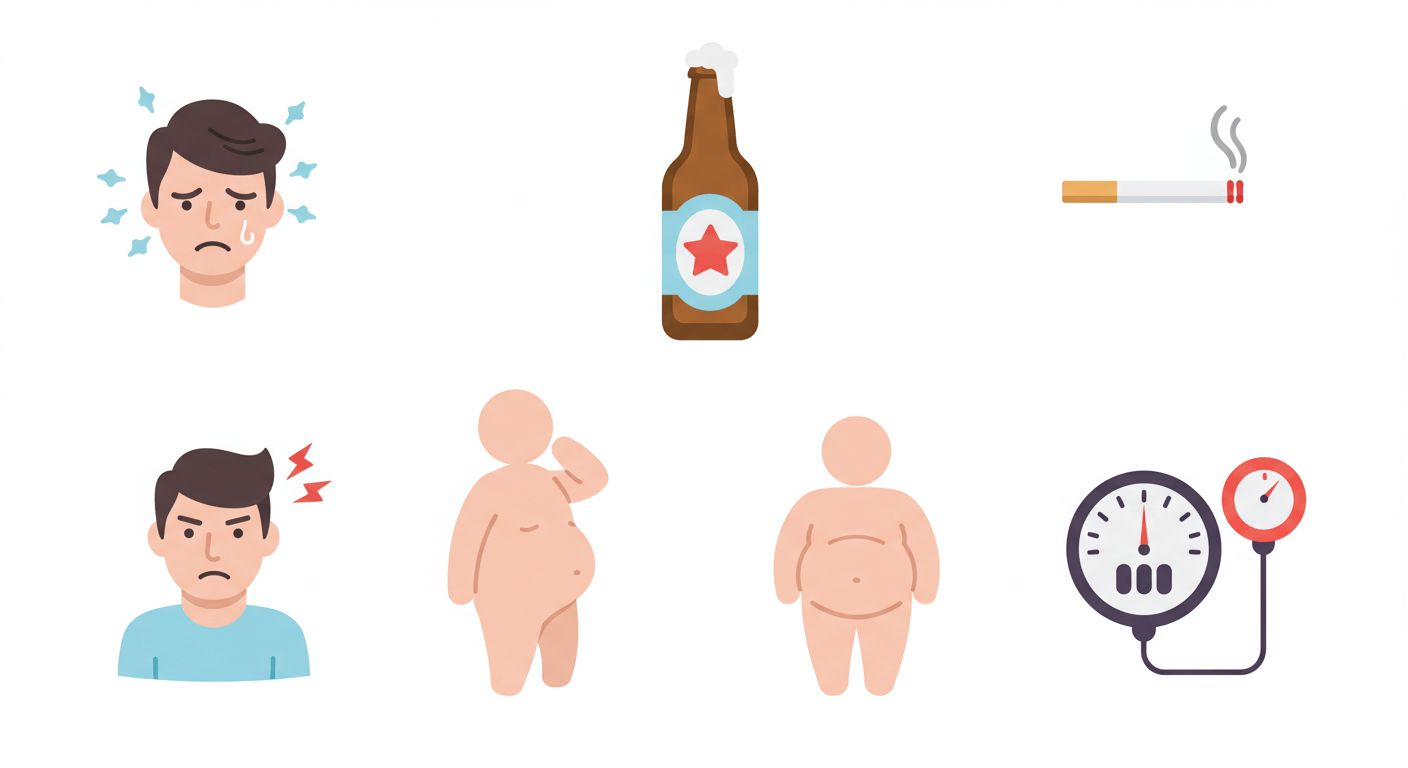 왜 50대 이상 남성이 위험한가?