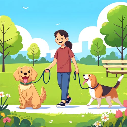 강아지 개와 함께 나온 꿈 의미 해몽 뜻