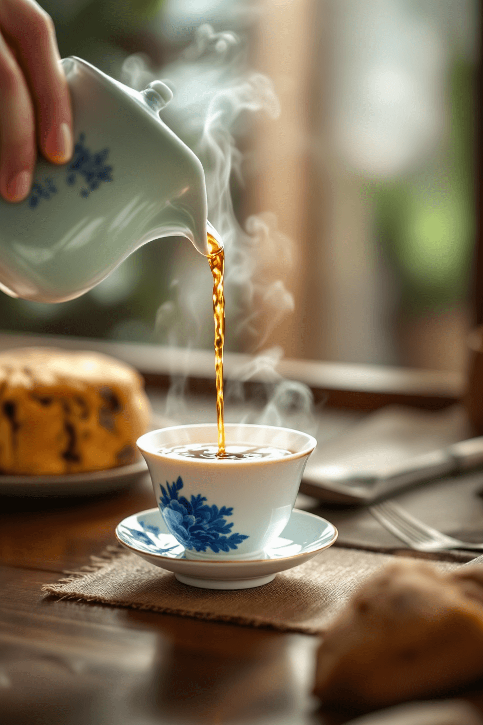 보이차 사진입니다.